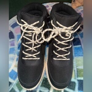 Women's Black Boot Shoes - Size 11